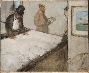 Edgar Degas Cotton Merchants in New Orleans painting